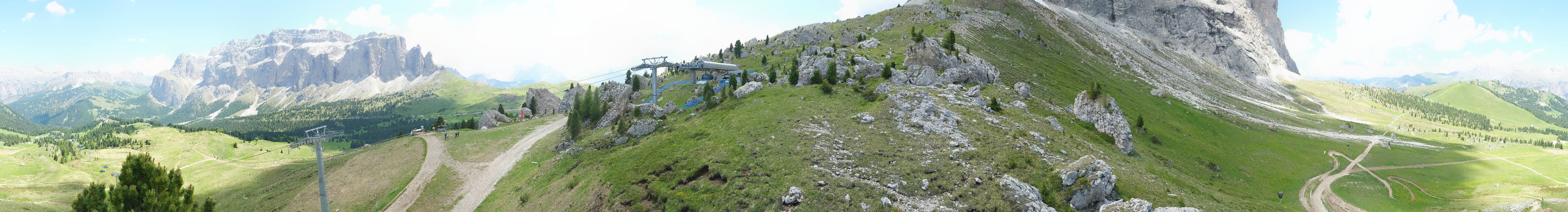 Archiv Foto Webcam Bergstation Citta dei Sassi, Val Gardena