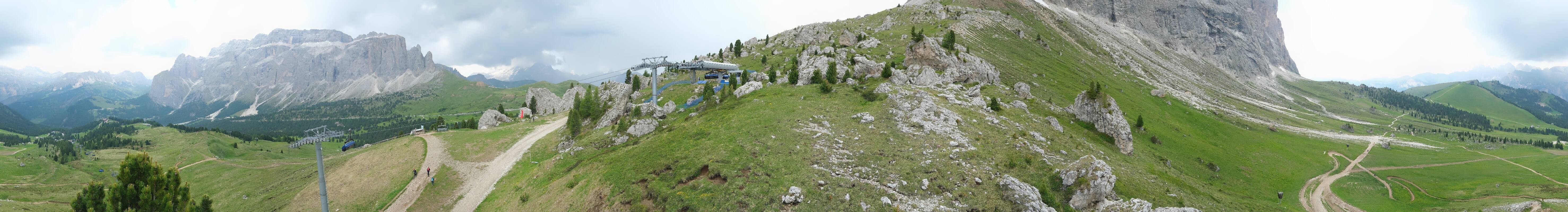 Archiv Foto Webcam Bergstation Citta dei Sassi, Val Gardena
