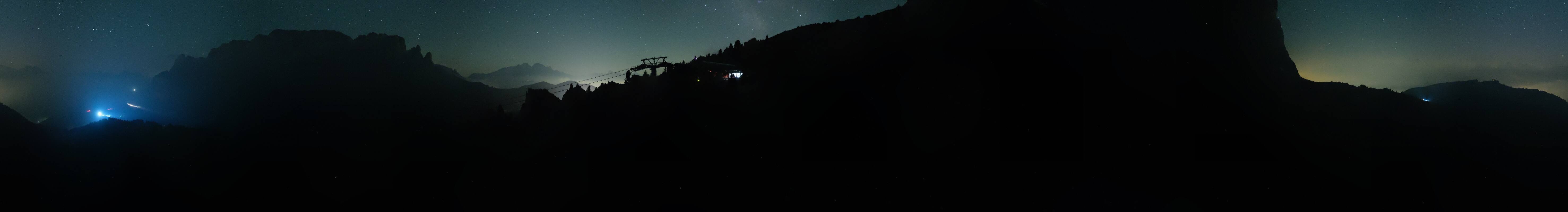 Archived image Webcam Panorama Val Gardena: Citta dei Sassi