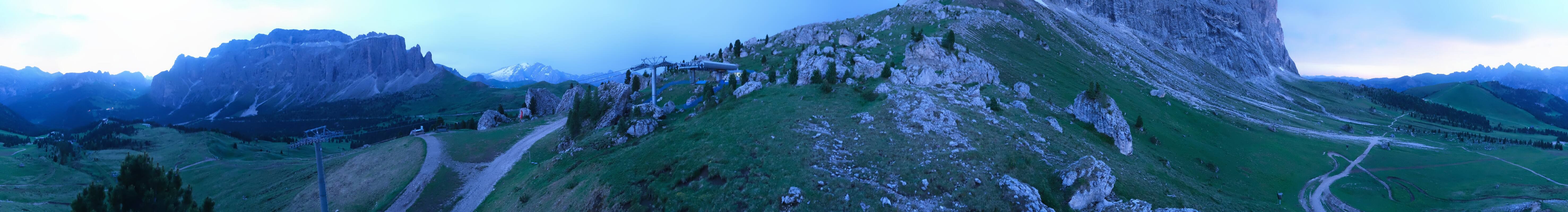 Archiv Foto Webcam Bergstation Citta dei Sassi, Val Gardena