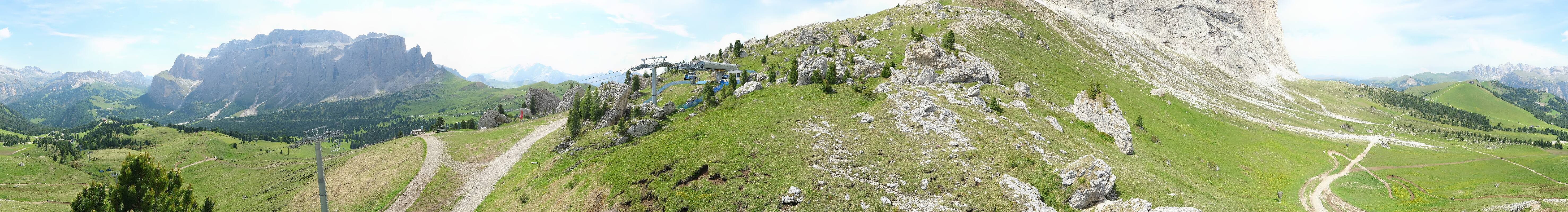 Archiv Foto Webcam Bergstation Citta dei Sassi, Val Gardena