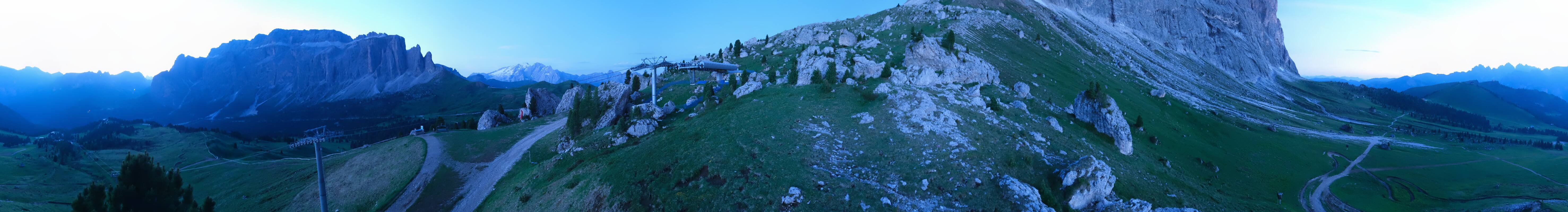 Archiv Foto Webcam Bergstation Citta dei Sassi, Val Gardena
