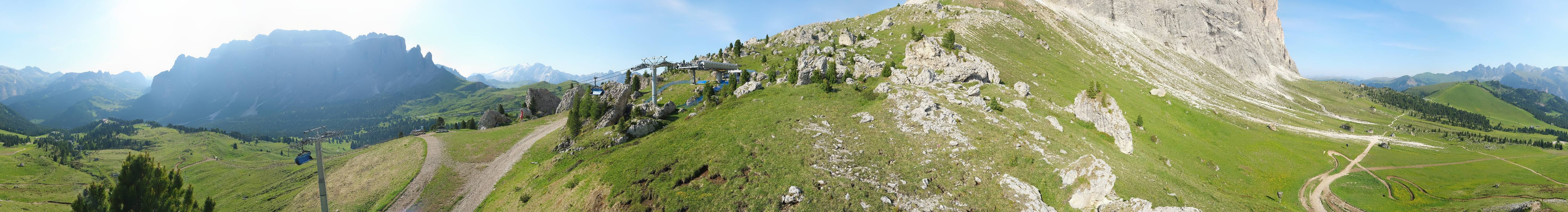 Archiv Foto Webcam Bergstation Citta dei Sassi, Val Gardena