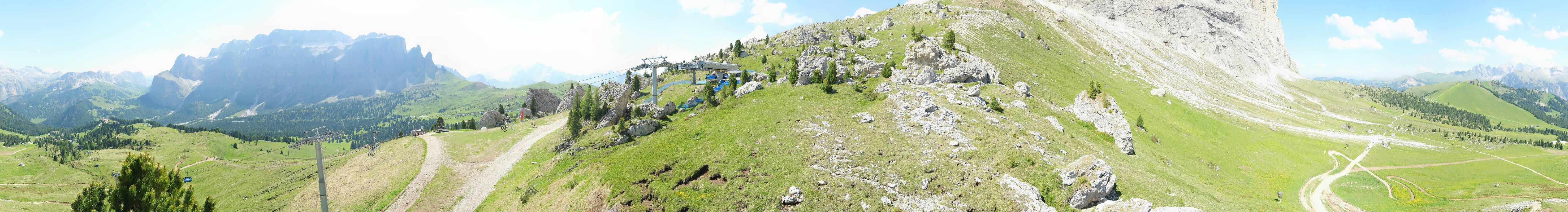 Archiv Foto Webcam Bergstation Citta dei Sassi, Val Gardena