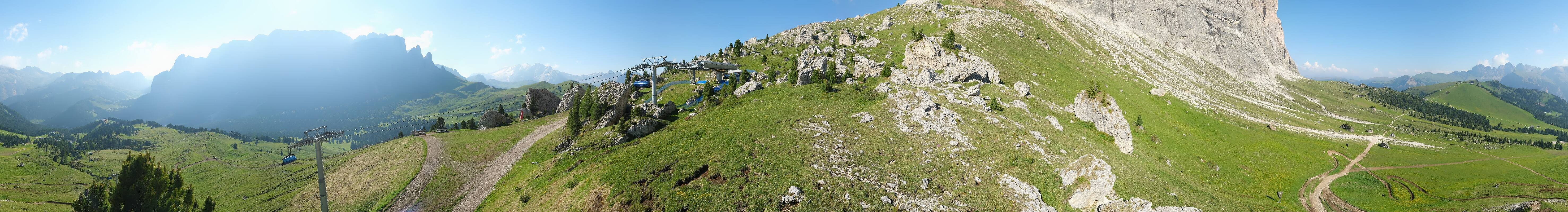 Archived image Webcam Panorama Val Gardena: Citta dei Sassi