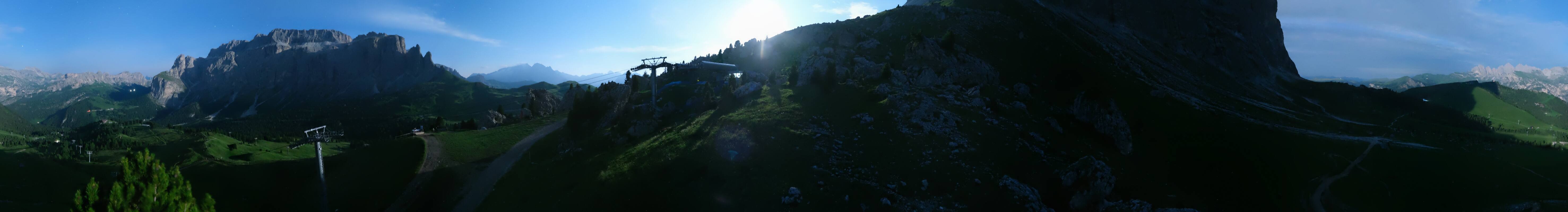 Archiv Foto Webcam Bergstation Citta dei Sassi, Val Gardena