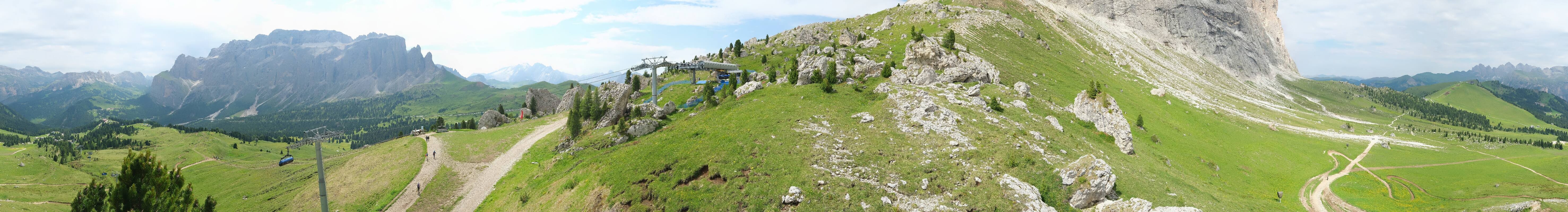 Archiv Foto Webcam Bergstation Citta dei Sassi, Val Gardena