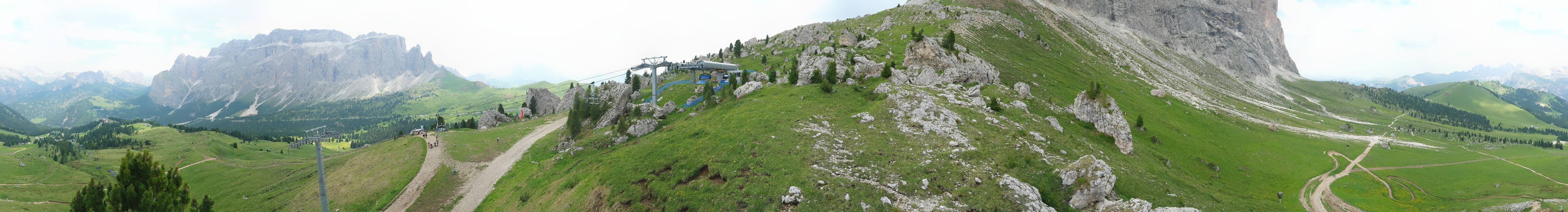 Archiv Foto Webcam Bergstation Citta dei Sassi, Val Gardena