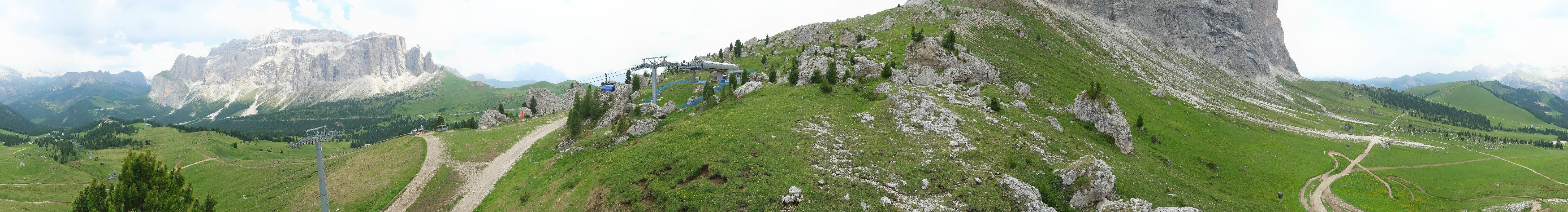 Archiv Foto Webcam Bergstation Citta dei Sassi, Val Gardena
