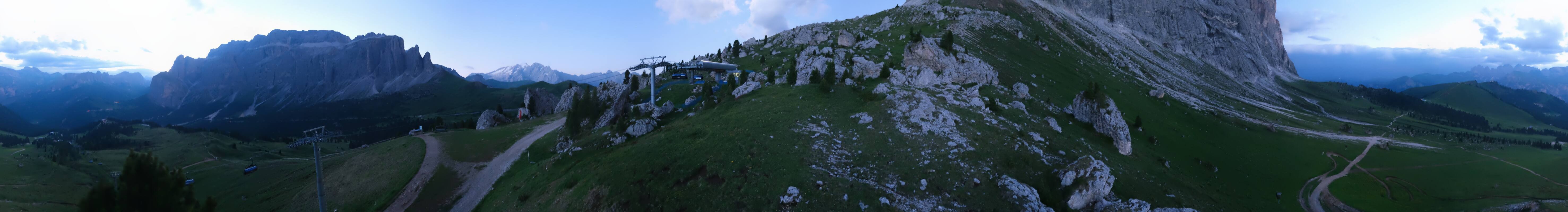Archiv Foto Webcam Bergstation Citta dei Sassi, Val Gardena