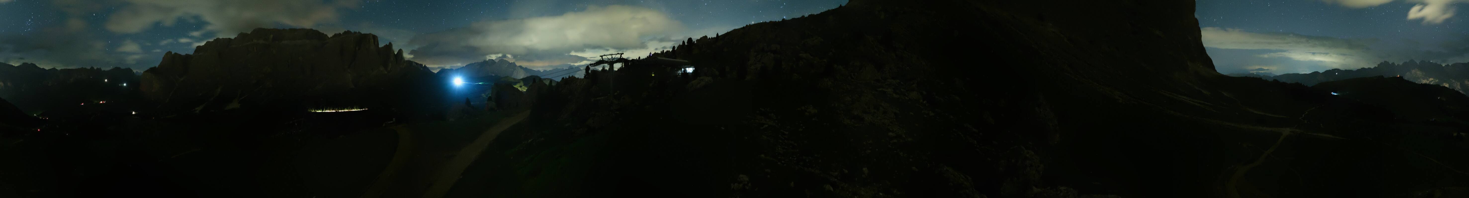 Archived image Webcam Panorama Val Gardena: Citta dei Sassi