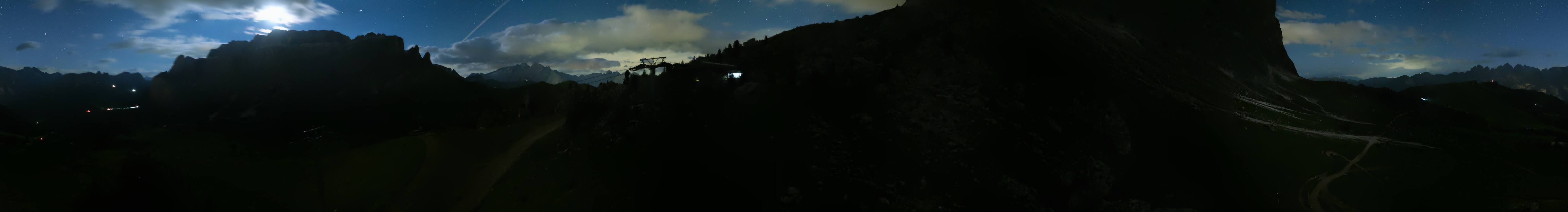 Archived image Webcam Panorama Val Gardena: Citta dei Sassi