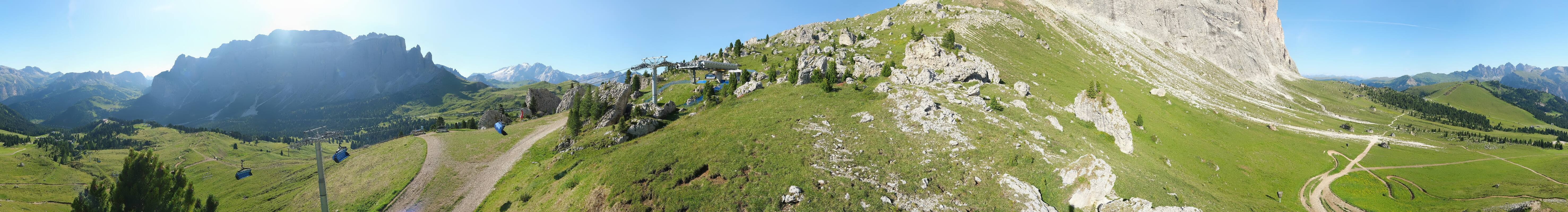 Archiv Foto Webcam Bergstation Citta dei Sassi, Val Gardena