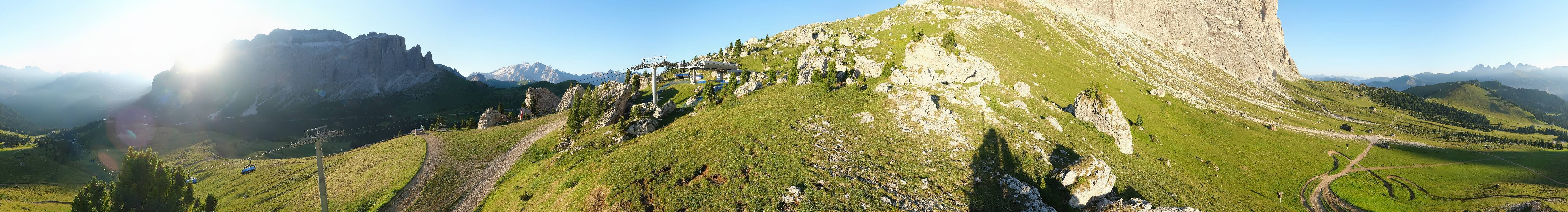 Archiv Foto Webcam Bergstation Citta dei Sassi, Val Gardena