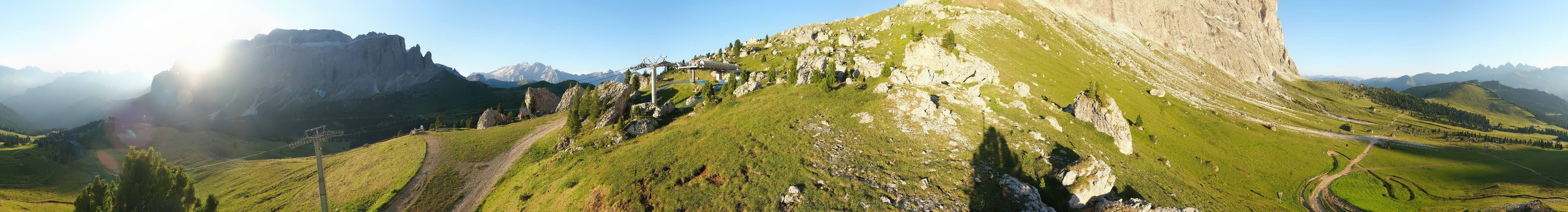 Archiv Foto Webcam Bergstation Citta dei Sassi, Val Gardena