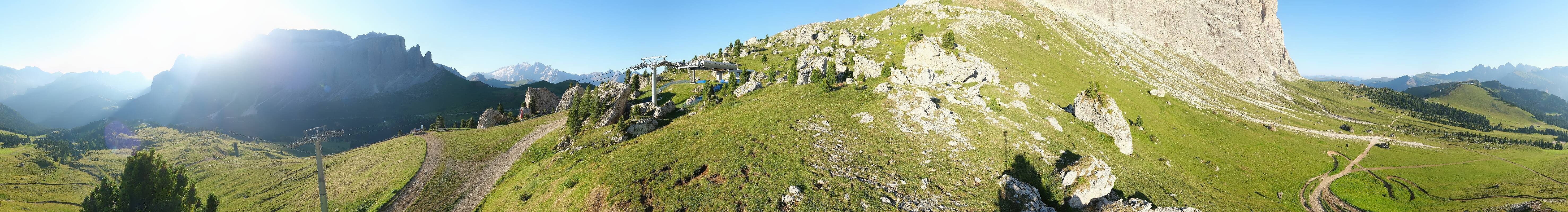 Archiv Foto Webcam Bergstation Citta dei Sassi, Val Gardena