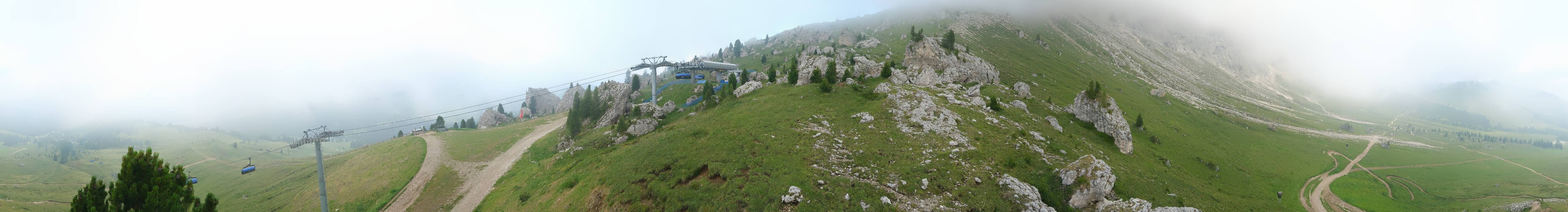 Archived image Webcam Panorama Val Gardena: Citta dei Sassi