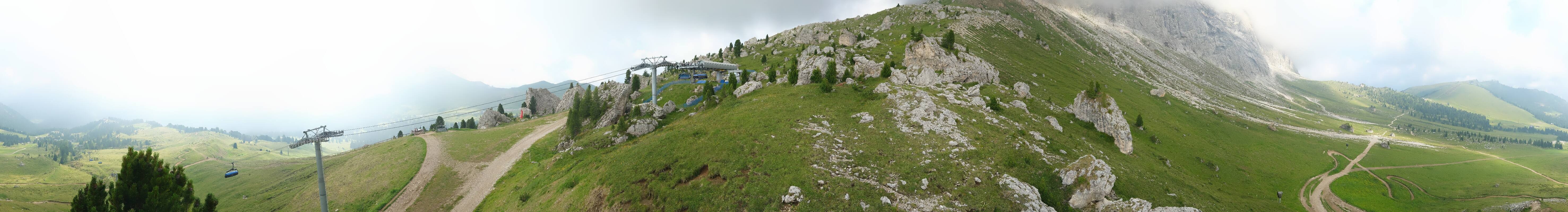 Archived image Webcam Panorama Val Gardena: Citta dei Sassi