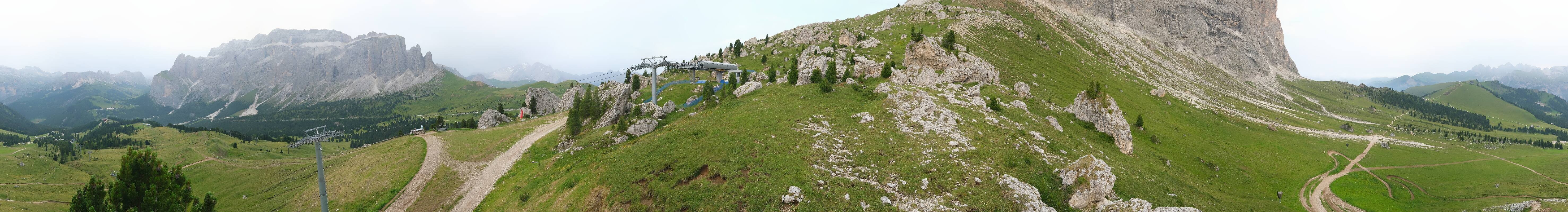 Archiv Foto Webcam Bergstation Citta dei Sassi, Val Gardena