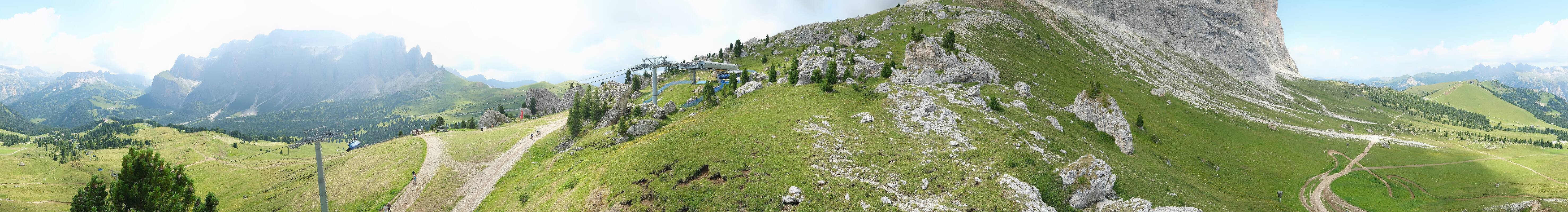 Archiv Foto Webcam Bergstation Citta dei Sassi, Val Gardena