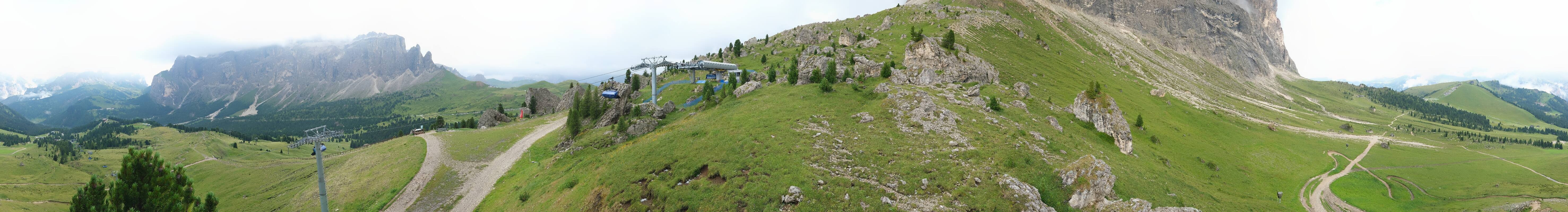 Archiv Foto Webcam Bergstation Citta dei Sassi, Val Gardena