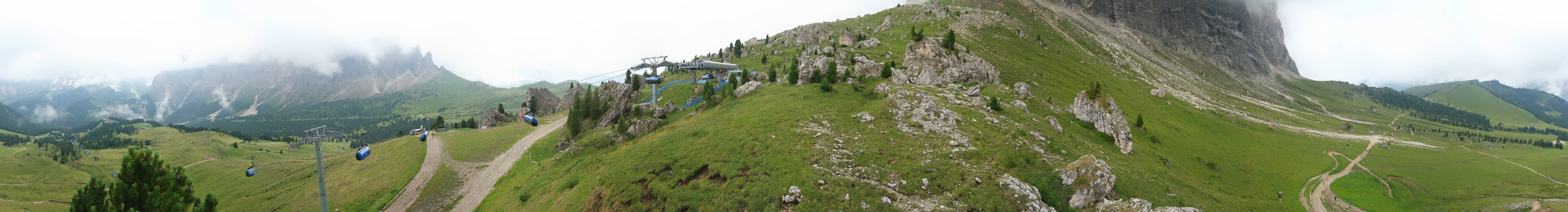Archiv Foto Webcam Bergstation Citta dei Sassi, Val Gardena