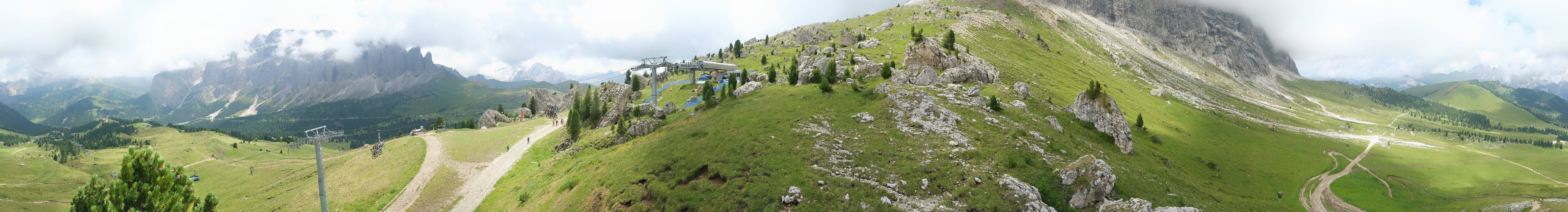 Archiv Foto Webcam Bergstation Citta dei Sassi, Val Gardena