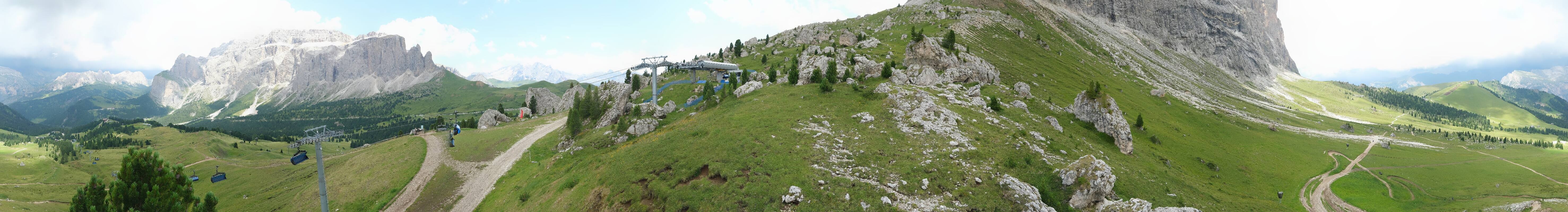 Archiv Foto Webcam Bergstation Citta dei Sassi, Val Gardena