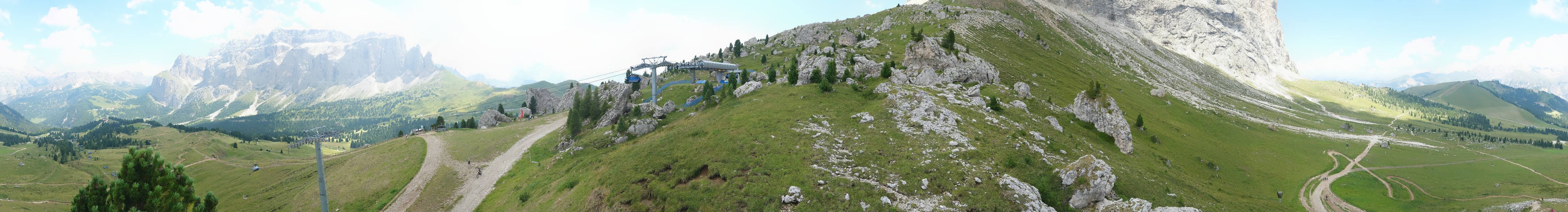 Archiv Foto Webcam Bergstation Citta dei Sassi, Val Gardena
