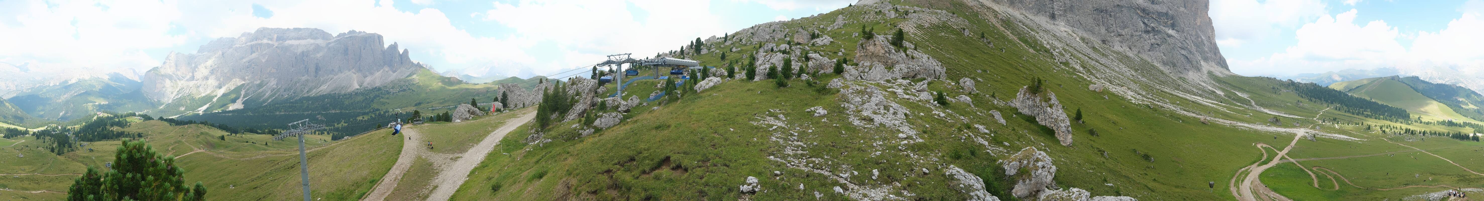 Archiv Foto Webcam Bergstation Citta dei Sassi, Val Gardena