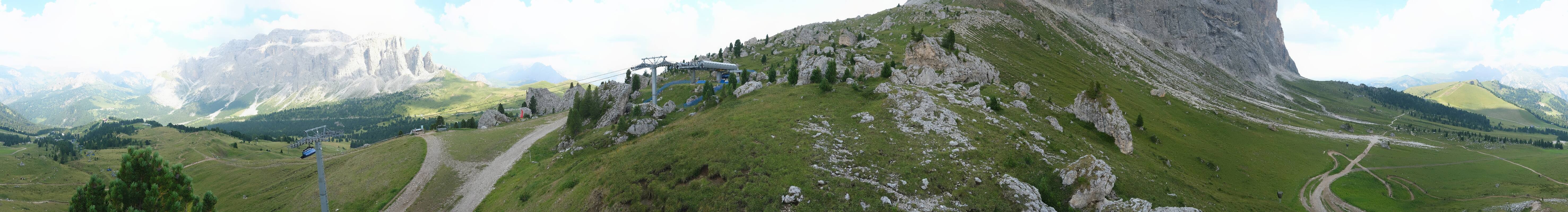 Archiv Foto Webcam Bergstation Citta dei Sassi, Val Gardena