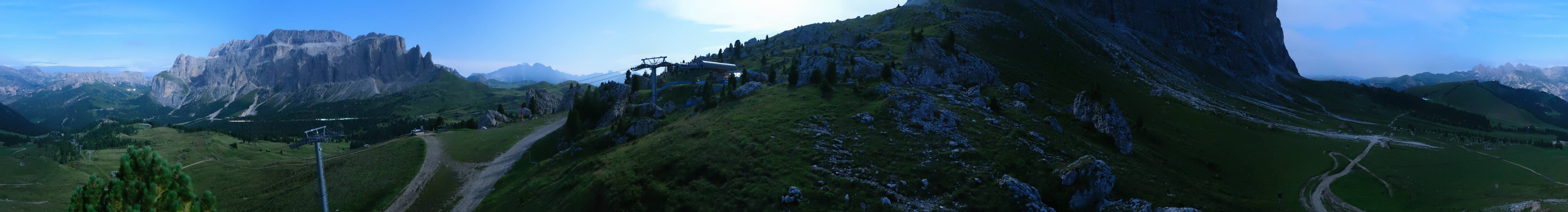 Archiv Foto Webcam Bergstation Citta dei Sassi, Val Gardena
