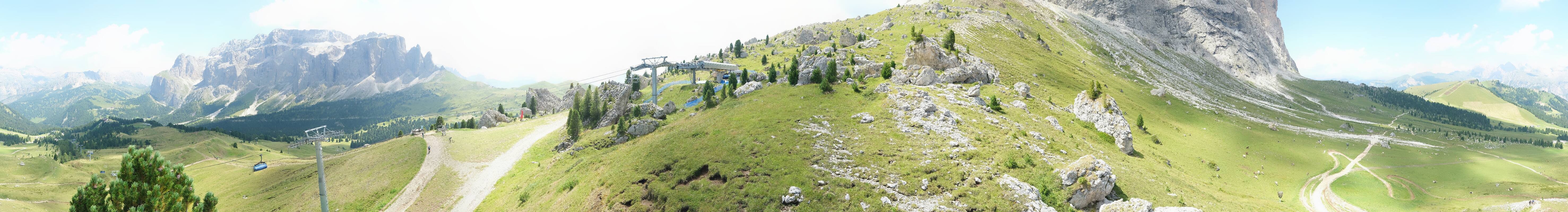Archiv Foto Webcam Bergstation Citta dei Sassi, Val Gardena