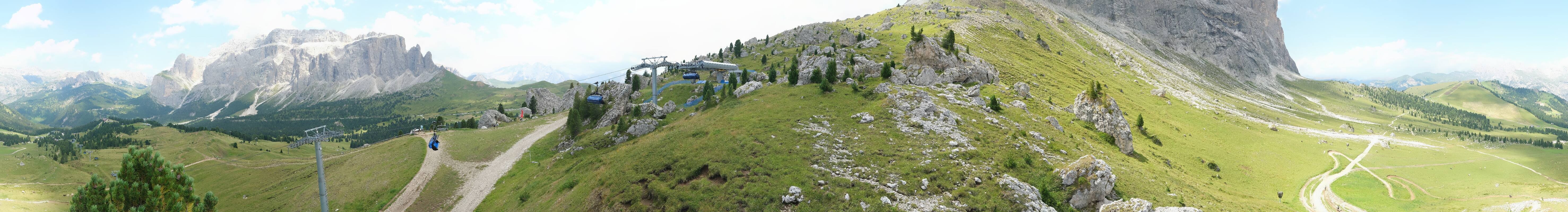 Archiv Foto Webcam Bergstation Citta dei Sassi, Val Gardena