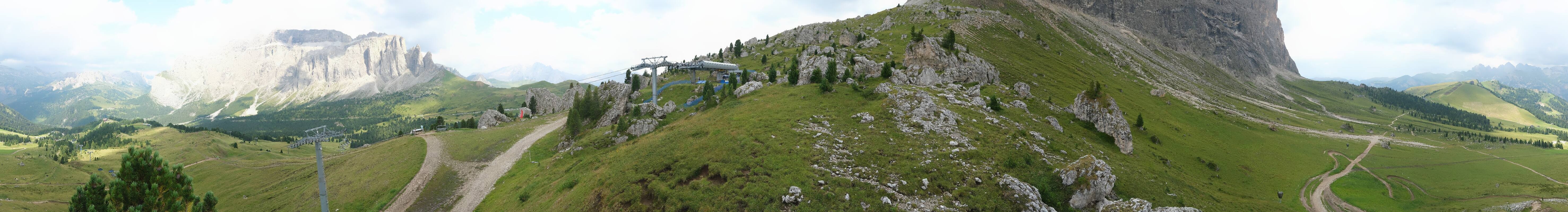Archiv Foto Webcam Bergstation Citta dei Sassi, Val Gardena