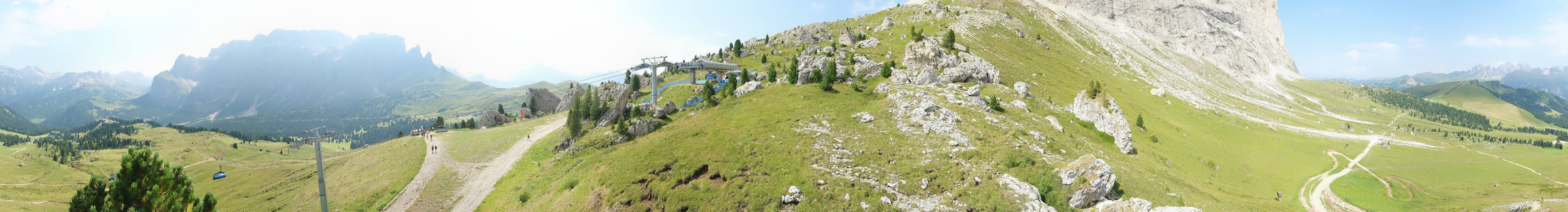 Archiv Foto Webcam Bergstation Citta dei Sassi, Val Gardena
