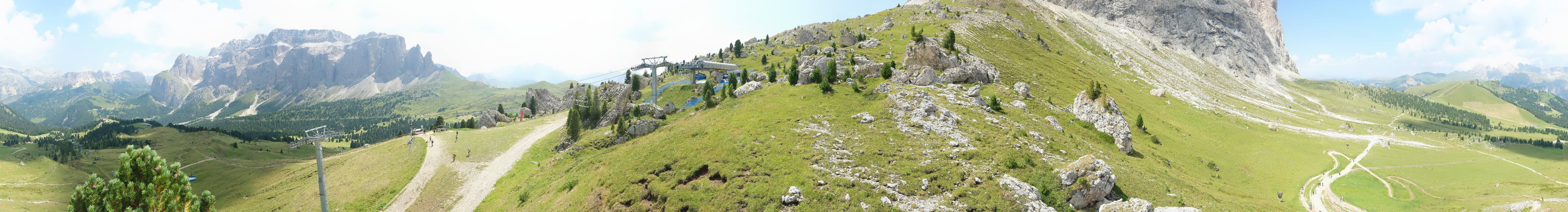 Archiv Foto Webcam Bergstation Citta dei Sassi, Val Gardena