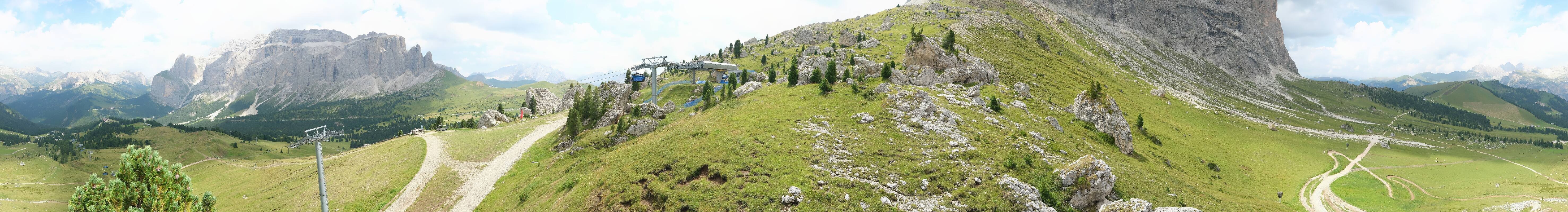 Archiv Foto Webcam Bergstation Citta dei Sassi, Val Gardena