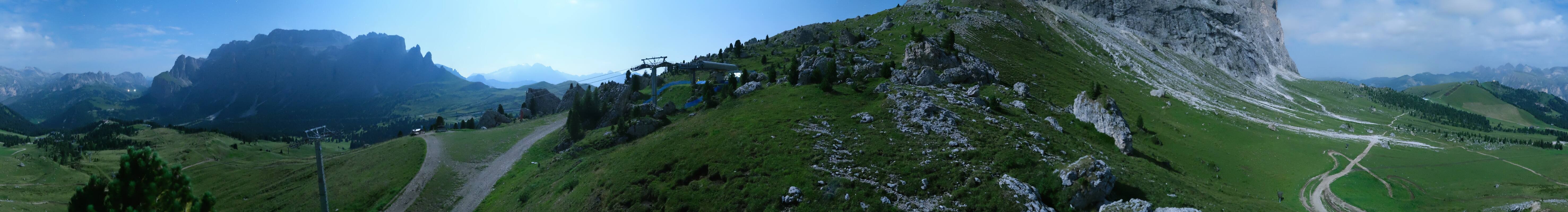 Archiv Foto Webcam Bergstation Citta dei Sassi, Val Gardena