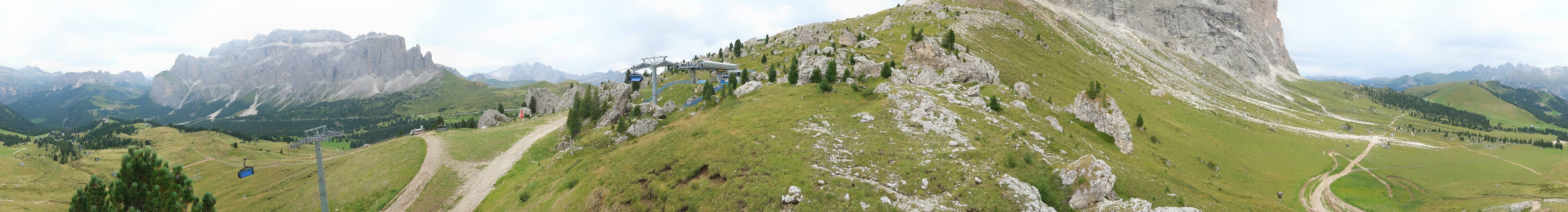 Archiv Foto Webcam Bergstation Citta dei Sassi, Val Gardena