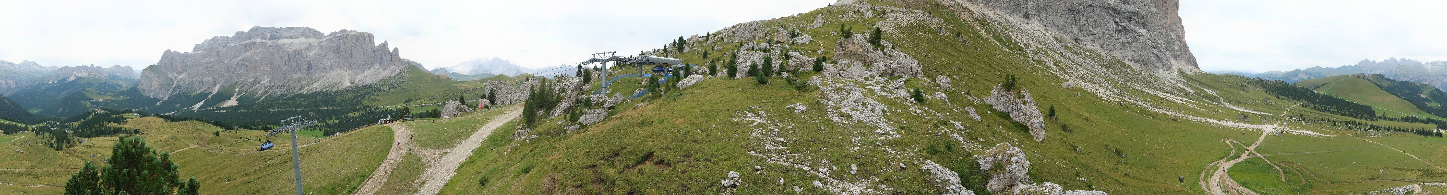 Archiv Foto Webcam Bergstation Citta dei Sassi, Val Gardena