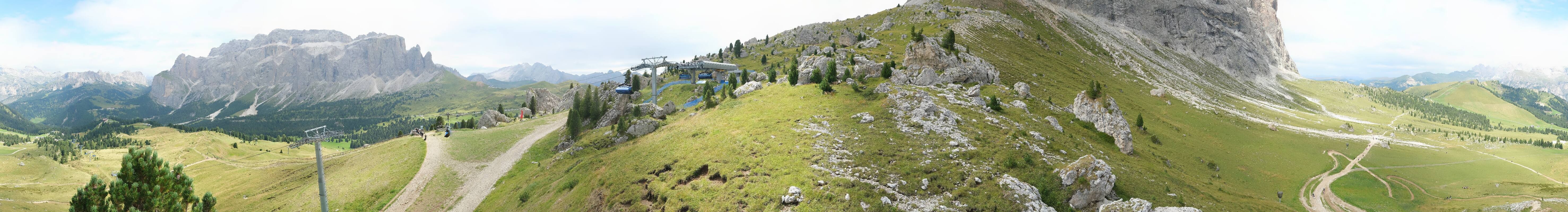Archiv Foto Webcam Bergstation Citta dei Sassi, Val Gardena