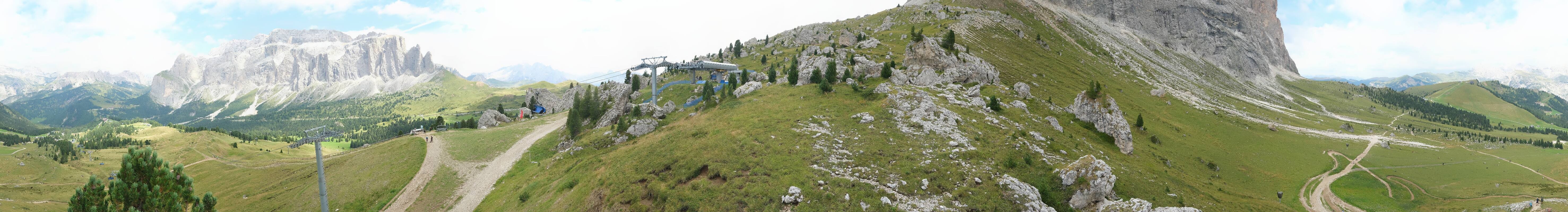 Archiv Foto Webcam Bergstation Citta dei Sassi, Val Gardena