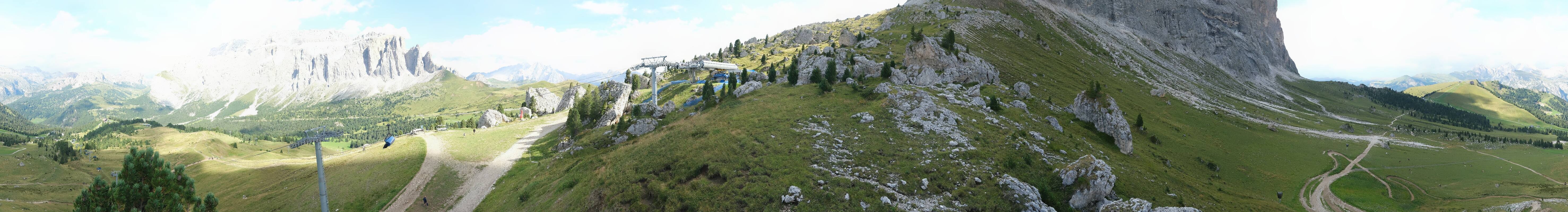 Archiv Foto Webcam Bergstation Citta dei Sassi, Val Gardena