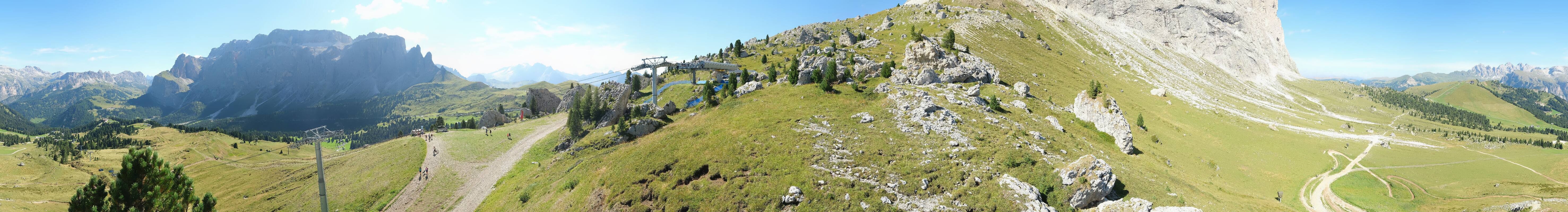 Archiv Foto Webcam Bergstation Citta dei Sassi, Val Gardena