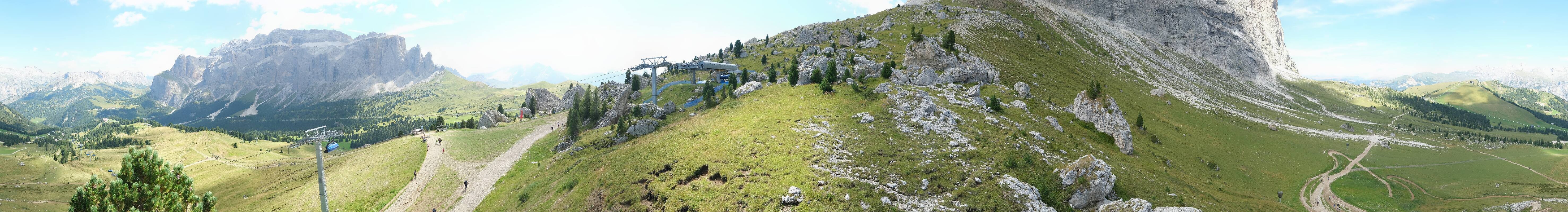 Archiv Foto Webcam Bergstation Citta dei Sassi, Val Gardena