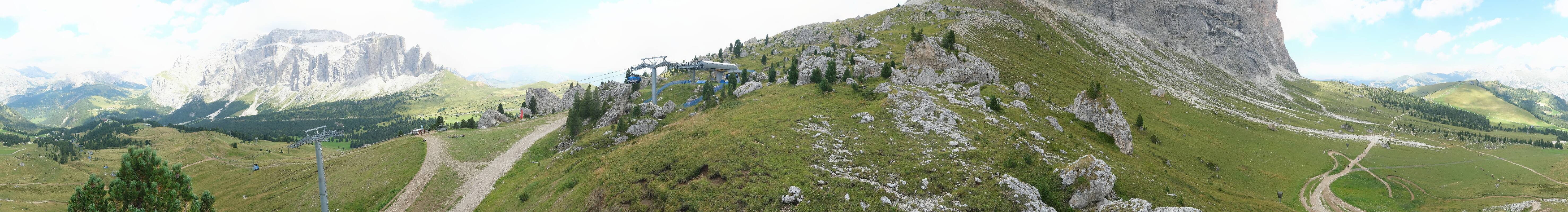 Archiv Foto Webcam Bergstation Citta dei Sassi, Val Gardena