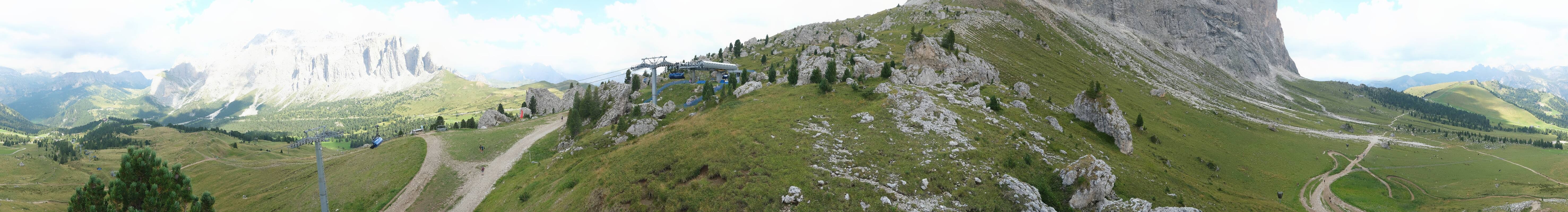 Archiv Foto Webcam Bergstation Citta dei Sassi, Val Gardena