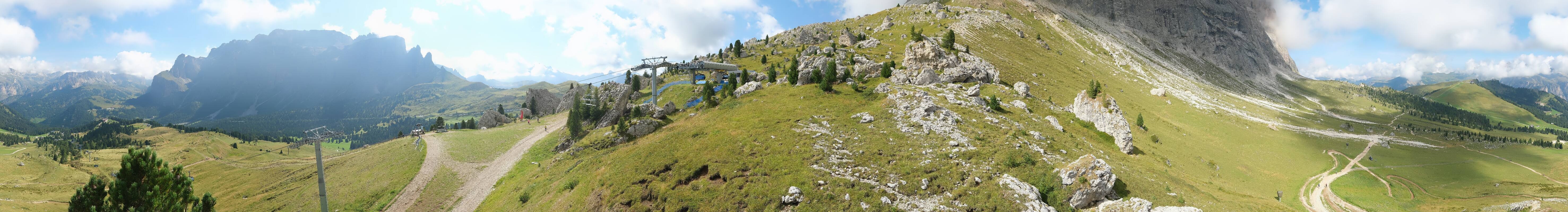 Archiv Foto Webcam Bergstation Citta dei Sassi, Val Gardena
