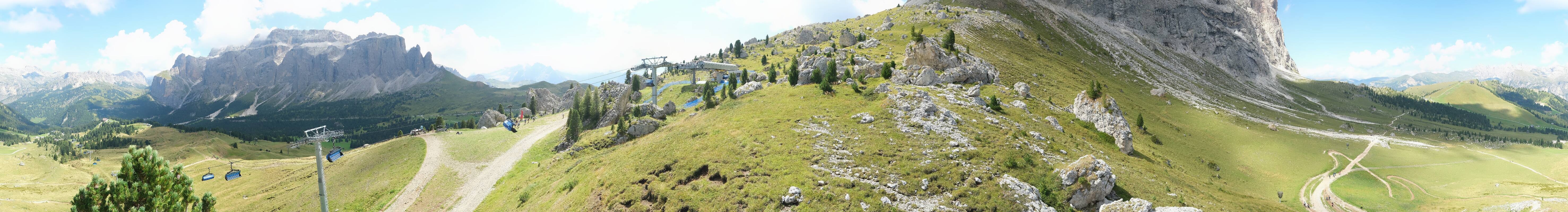 Archiv Foto Webcam Bergstation Citta dei Sassi, Val Gardena